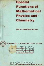 Special Functions of Mathematical Physics and Chemistry Second Edition（1961 PDF版）