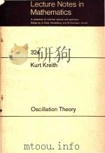 Oscillation theory（1973 PDF版）