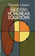 Modern nonlinear equations（1981 PDF版）