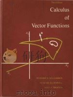 Calculus of vector functions Third Edition 1972 PDF电子版封面 013112367X