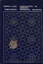 Introduction to ordinary differential equations Third Edition（1980 PDF版）