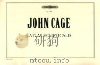 ATLAS ECLIPTICALIS TRUMPET 1 1961 PDF电子版封面 JOHN CAGE