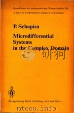 Microdifferential systems in the complex domain（1985 PDF版）