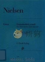 FANTASIESTUCK G-MOLL FUR KLARINETTE UND KLAVIER FANTASY PIECE IN G MINOR FOR CLARINET AND PIANO（ PDF版）