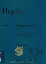 STREICHQUARTETTE HEFT Ⅱ OPUS 9 STRING QUARTETS BOOK Ⅱ OP.9 VIOLONCELLO VIOLINE Ⅰ-Ⅱ VIOLIN Ⅰ-Ⅱ（ PDF版）