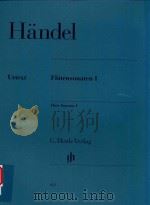 FLOTENSONATEN Ⅰ FLUTE SONATAS Ⅰ FLOTE/BASSO FLUTE/BASSO（ PDF版）