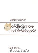 SONATE FUR FLOTE UND KLAVIER OP.96（1981 PDF版）