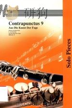 CONTRAPUNCTUS 9 AUS DIE KUNST DER FUGE SOLO PIECES TENOR SAXOPHONG ALT SAXOPHONG BARITON SAXOPHONG S（1985 PDF版）