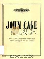 Credo in us（1962 PDF版）