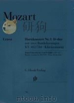 HORNKONZERT NR.1 D-DUR MIT ZWEI RONDOFASSUNGEN KV 412/514 KLAVIERAUSZUG HORN CONCERTO NO.1 IN D MAJO（ PDF版）