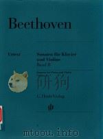 SONATEN FUR KLAVIER UND VIOLINE BAND Ⅱ SONATAS FOR PIANO AND VIOLIN VOLUME Ⅱ（ PDF版）