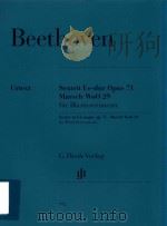 SEXTETT ES-DUR OPUS 71 MARSCH WOO 29 FUR BLASINSTRUMENTE SEXTET IN EB MAJOR OP.71 MARCH WOO 29 FOR W（ PDF版）
