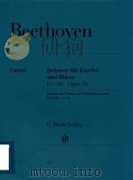 QUINTETT FUR KLAVIER UND BLASER ES-DUR OPUS 16 QUINTET FOR PIANO AND WIND INSTRUMENTS EB MAJOR OP.16（ PDF版）