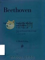 SONATE FUR KLAVIER UND VIOLINE F-DUR OPUS 24 SONATA FOR PIANO AND VIOLIN IN F MAJOR OP.24（ PDF版）