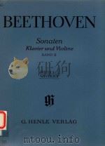 SONATE FUR KLAVIER UND VIOLINE BAND Ⅱ（ PDF版）