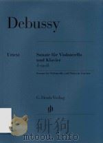 SONATE FUR VIOLONCELLO UND KLAVIER D-MOLL SONATA FOR VIOLONCELLO AND PIANO IN D MINOR（ PDF版）