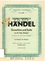HANDEL OUVERTURE UND SUITE AUS DER OPER（1959 PDF版）