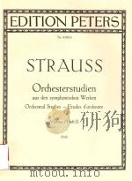 ORCHESTERSTUDIEN AUS DEN SYMPHONISCHEN WERKEN FUR VIOLINE（1938 PDF版）