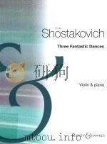 THREE FANTASTIC DANCES OP 5 VIOLIN & PIANO（1945 PDF版）