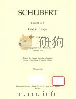 OKTETT IN F OCTET IN F MAJOR D 803-OP.POST.166 VIOLONCELLO（1969 PDF版）