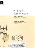 SCHALL UND HALL FUR POSAUNE UND ORGEL 1983 SOUND AND RESOUND FOR TROMBONE AND ORGAN 1983（1983 PDF版）