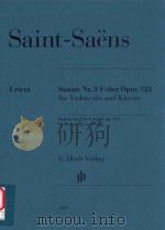 SONATE NR.2 F-DUR OPUS 123 FUR VIOLONCELLO UND KLAVIER SONATA NO.2 IN F MAJOR OP.123 FOR VIOLONCELLO（ PDF版）