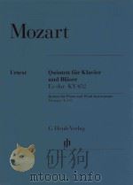 QUINTETT FUR KLAVIER UND BLASER ES-DUR KV 452 QUINTET FOR PIANO AND WIND INSTRUMENTS EB MAJOR K.452 PDF电子版封面 WOLFGANG AMADEUS MOZART WOLF-D