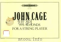59 1/2 seconds: for a string player（1960 PDF版）