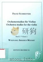 ORCHESTERSTUDIEN FUR VIOLINE ORCHESTRA STUDIES FOR THE VIOLIN BAND 2 VolUME 2（1954 PDF版）