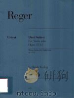 DREI SUITEN FUR VIOLA SOLO OPUS 131D THREE SUITES FOR VIOLA SOLO OP.131D URTEXT（1991 PDF版）