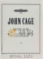MUSIC FOR PARTS FOR VIOCE AND INSTUMENTS WITHOUT SCORE (NO FIXED RELATION) TITLE TO BE COMPLETED BY（1984 PDF版）