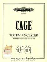 TOTEM ANCESTER WITH LABAN NOTATION（ PDF版）