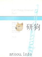 SONATE A-MOLL FUR QUERFLOTE SOLO SONATA IN A MINOR FOR FLUTE SOLO（1986 PDF版）