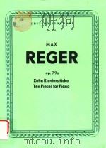 ZEHN KLAVIERSTUCKE TEN PIECES FOR PIANO OP.79A（1957 PDF版）