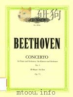 CONCERTO FOR PIANO ORCHESTRA/FUR KLAVIER UND ORCHESTER NO.5 EB MAJOR/ES-DUR OP.73（ PDF版）