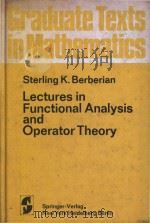 Lectures in functional analysis and operator theory（1974 PDF版）