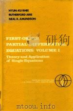 First-order partial differential equations Volume 1.Theory and application of single equations（1986 PDF版）