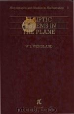 Elliptic systems in the plane（1979 PDF版）