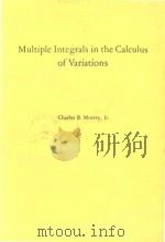 Multiple integrals in the calculus of variations（1966 PDF版）