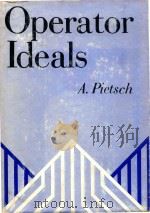 Operator ideals（1978 PDF版）