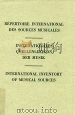 TEOPEN-UND SEQUENZENHANDSCHRIFTEN 1964 PDF电子版封面