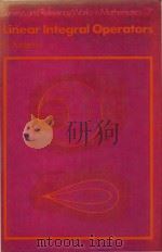 Linear integral operators（1982 PDF版）