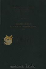Handbuch der Laplace-Transformation Bd.3.Anwendungen der Laplace-Transformation 1956 PDF电子版封面 376430653X
