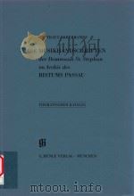 KATALOGE BAYERISCHER MUSIKSAMMLUNGEN DIE MUSIKHANDSCHRIFTEN DER DOMMUSIK ST.STEPHAN IM ARCHIV DES BI（1993 PDF版）