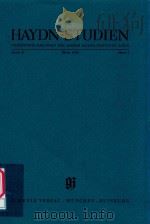 HAYDN STUDIEN BAND Ⅱ HAYDNIANA AUS SCHWEDEN UM 1800（1969 PDF版）