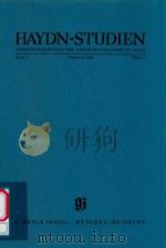HAYDN STUDIEN BAND Ⅰ GRIESINGERS BRIEFE UBER HAYDN（1966 PDF版）