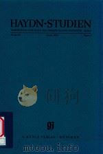 HAYDN STUDIEN BAND Ⅲ FIAT LVX ZUM KUNSTTHEORETISCHEN HINTERGRUND DER ERSCHAFFUNG DES LICHTES IN HAYD（1974 PDF版）