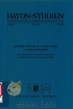 HAYDN STUDIEN BAND Ⅲ JOSEPH HAYDN IN LITERATURE: A BIBLIOGRAPHY BY A.PETER BROWN AND JAMES T.BERKENS（1974 PDF版）