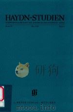 HAYDN STUDIEN BAND Ⅳ A GROUP HAYDN COPIES FOR THE COURT OF SPAIN: FRESH SOURCES REDISCOVERED WORKS A（1978 PDF版）