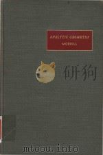 Analytic geometry（1951 PDF版）